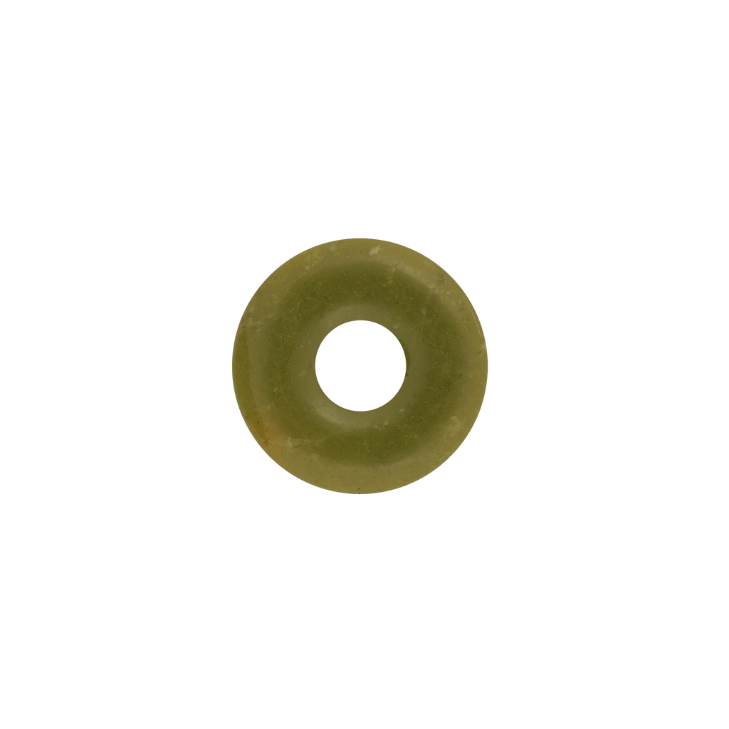 round jade earring pendant | runde Anhänger für Ohrringe aus Jade