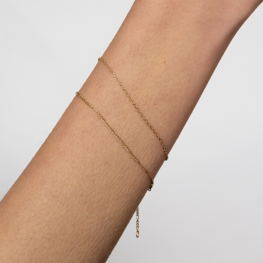 gold anker kette armband | gold anchor link chain bracelet