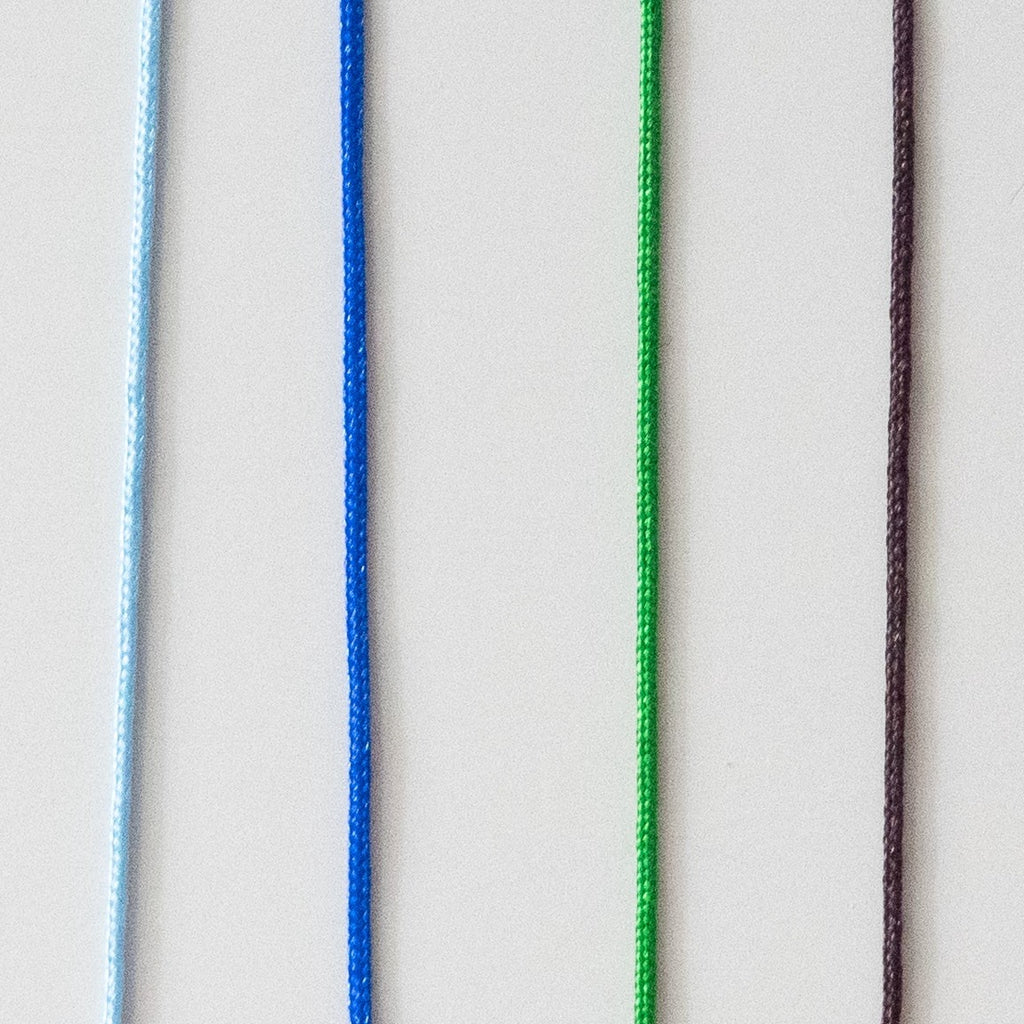 mini friendship bracelet green