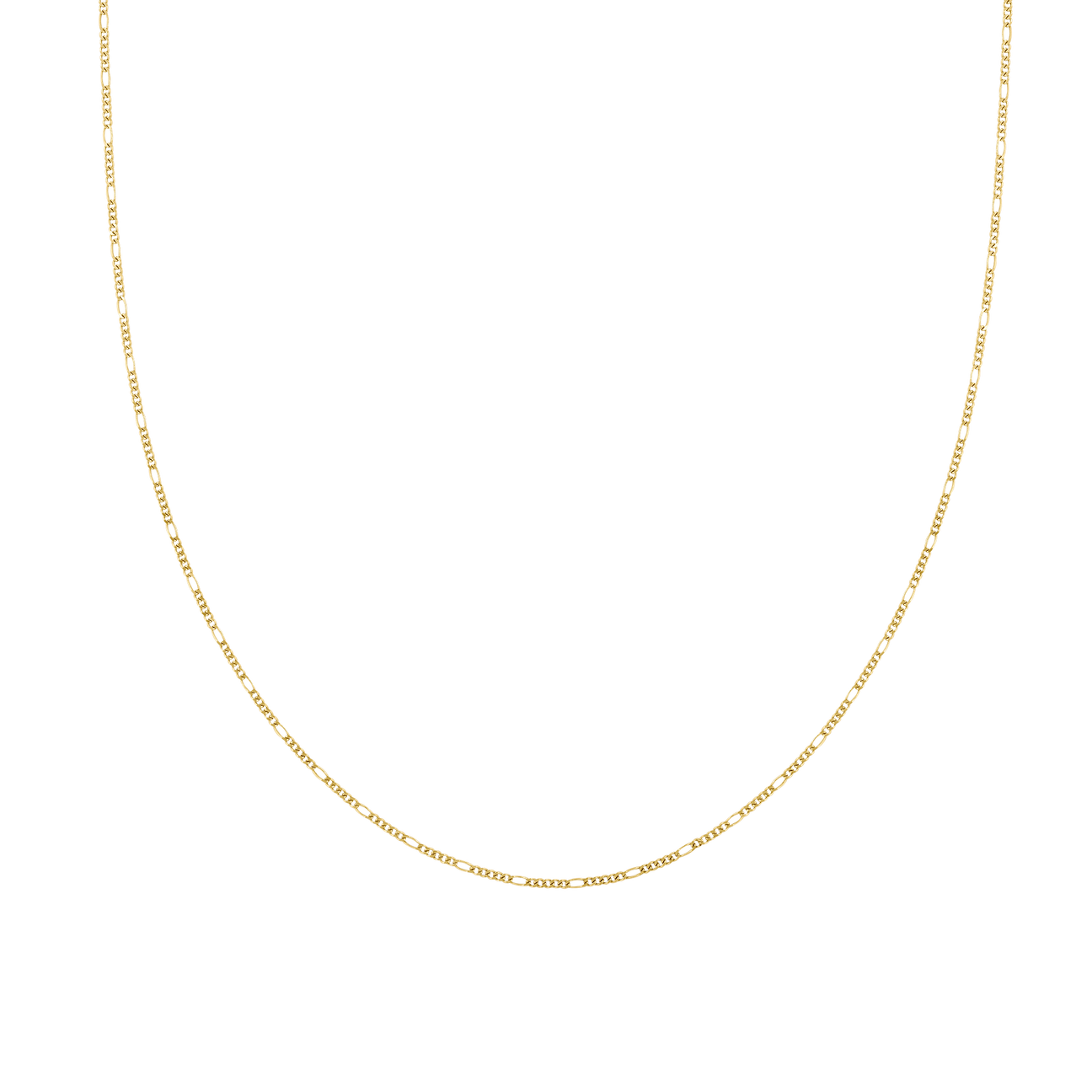 timeless, classic 14k gold Figaro chain | klassiche, zeitgenössische Figaro Kette aus recyceltem 14k Gold