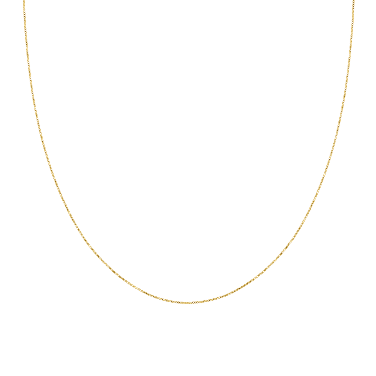 delicate gold chain made of recycled 14k gold by LLR Studios, a family-owned business that focuses on sustainability and short production chains