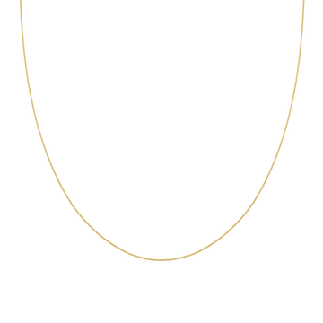 delicate gold chain made of recycled 14k gold by LLR Studios, a family-owned business that focuses on sustainability and short production chains