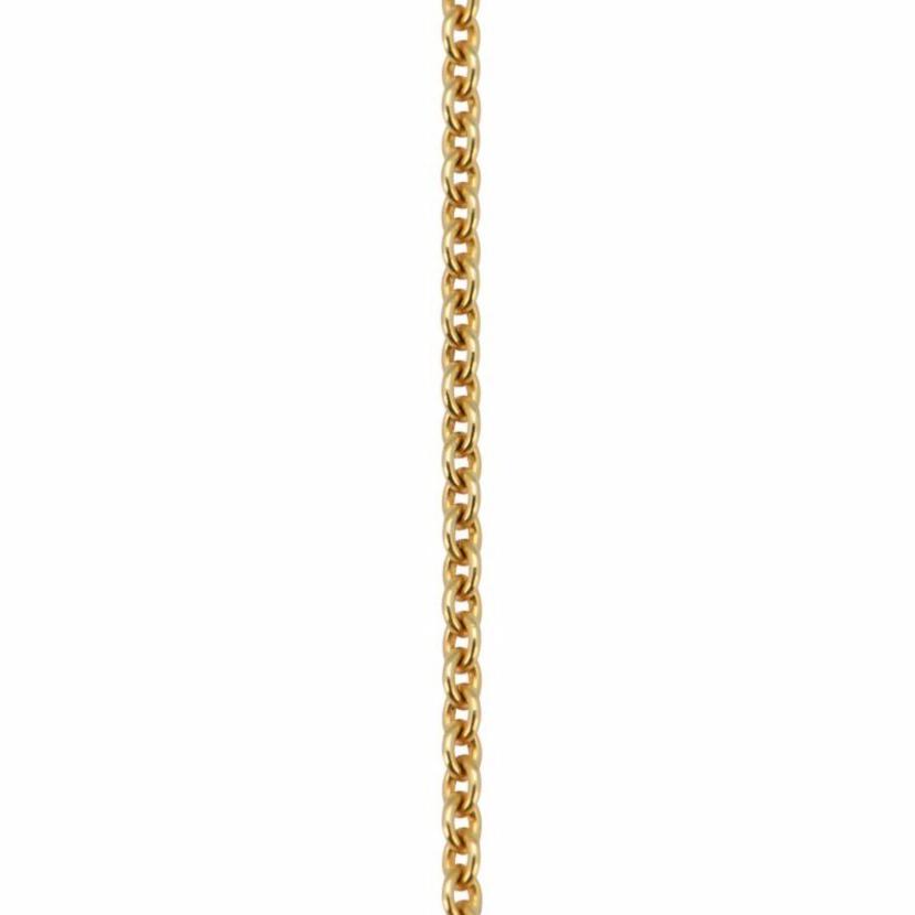 LLR Studios Anchor Chain: a fine gold link chain necklace made of recycled 14k gold 