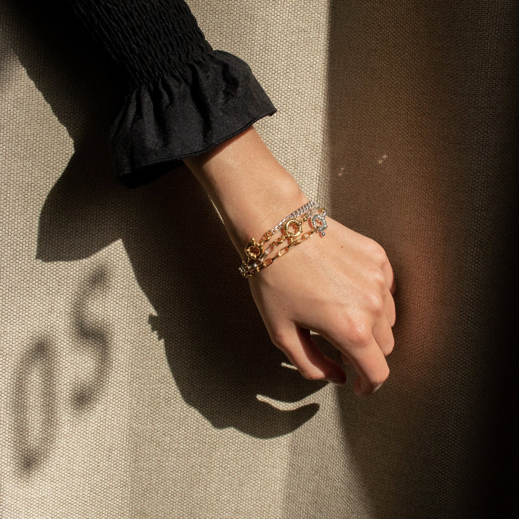 bicolor jewelry | bicolor schmuck | gold and silver jewelry 