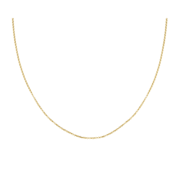 thin gold chain perfect for layering with other necklaces | dünne, schlichte kette gold