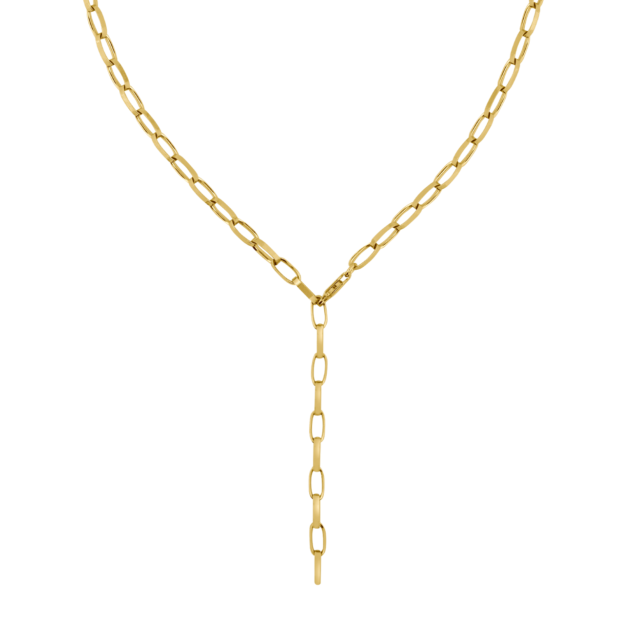y-kette gold aus recyceltem 925 sterlingsilber und 18k vergoldet - sehr starke legierung