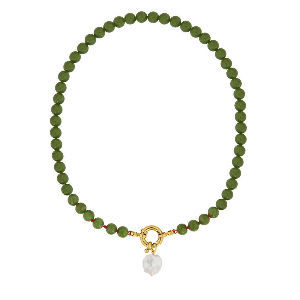Jade halskette nachhatliger Schmuck aus Hamburg