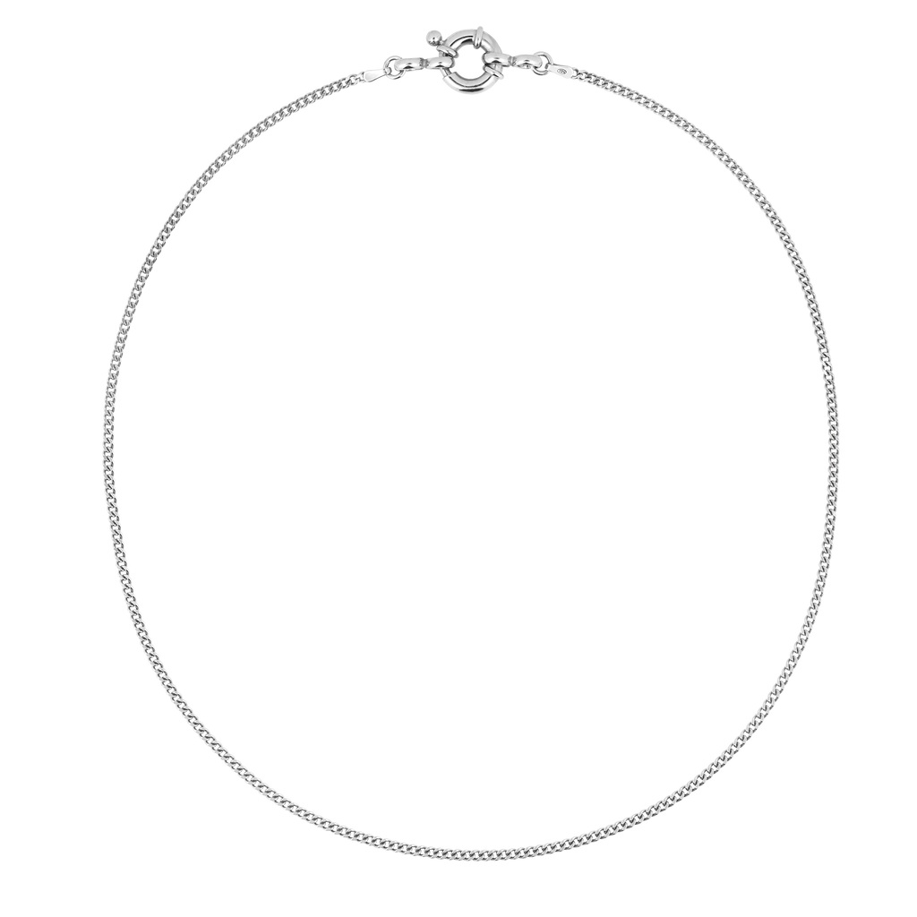 Gliederkette mit markantem Verschluss aus recyceltem 925 Sterlingsilber